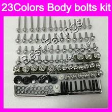Parafusos da carenagem kit parafuso completo Para RS125 Aprilia RS4 125 06 07 08 09 10 11 RS 125 2006 2007 2008 10 2011 Corpo Completo parafusos nozes
