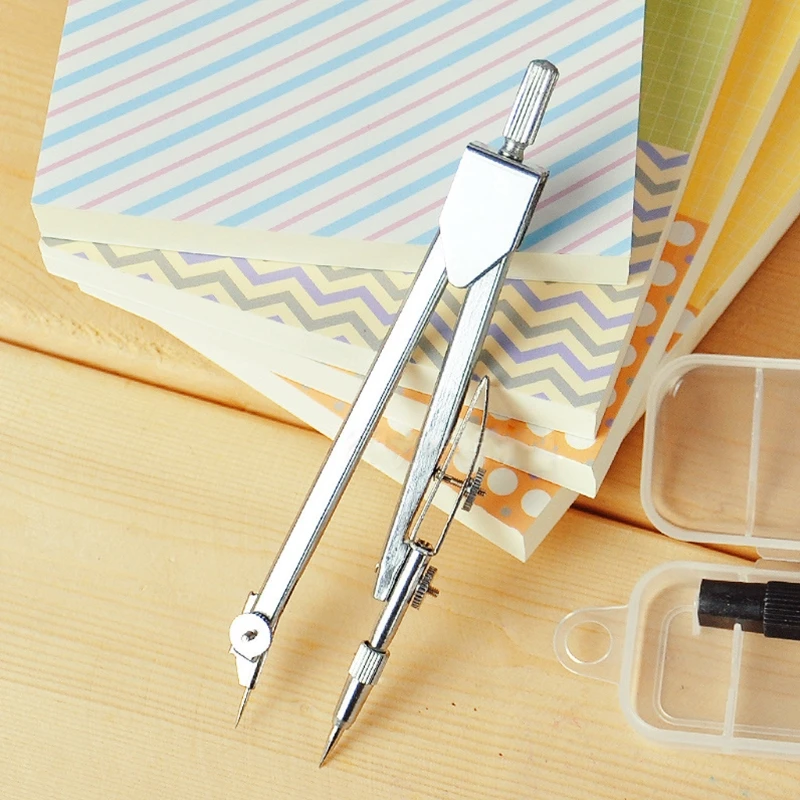 

1 pcs Drawing Compass Math Geometry Tools for Circles School Supplies for Student Stationery