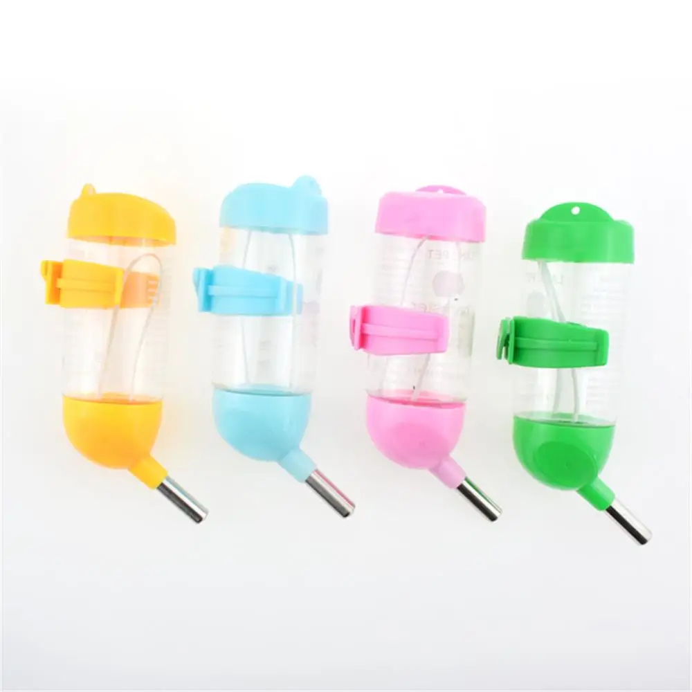 Can Hanging Cage Leak Proof Small Pet Water Bottle Hamster Cages
