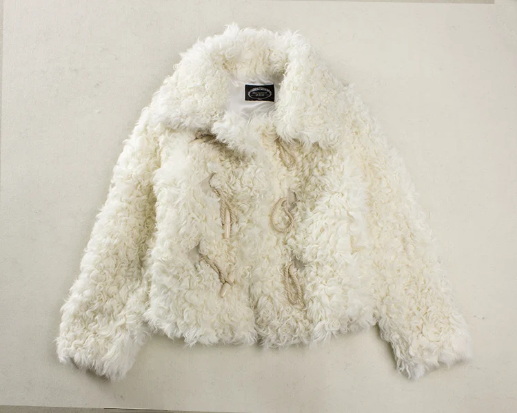 Жилет из овечьего меха, куртка из натурального меха, женская зимняя куртка с натуральным мехом, женская зимняя мода