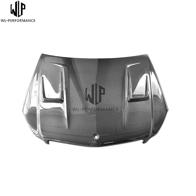 07-11款奔驰C系W204 AMG款碳纤机盖 4