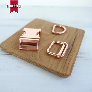 

50sets/lot (metal buckle+adjust buckle+D ring/set)DIY Dog Collar 2.5cm diy emboitement zinc alloy adjust buckles Sewing TZP-010