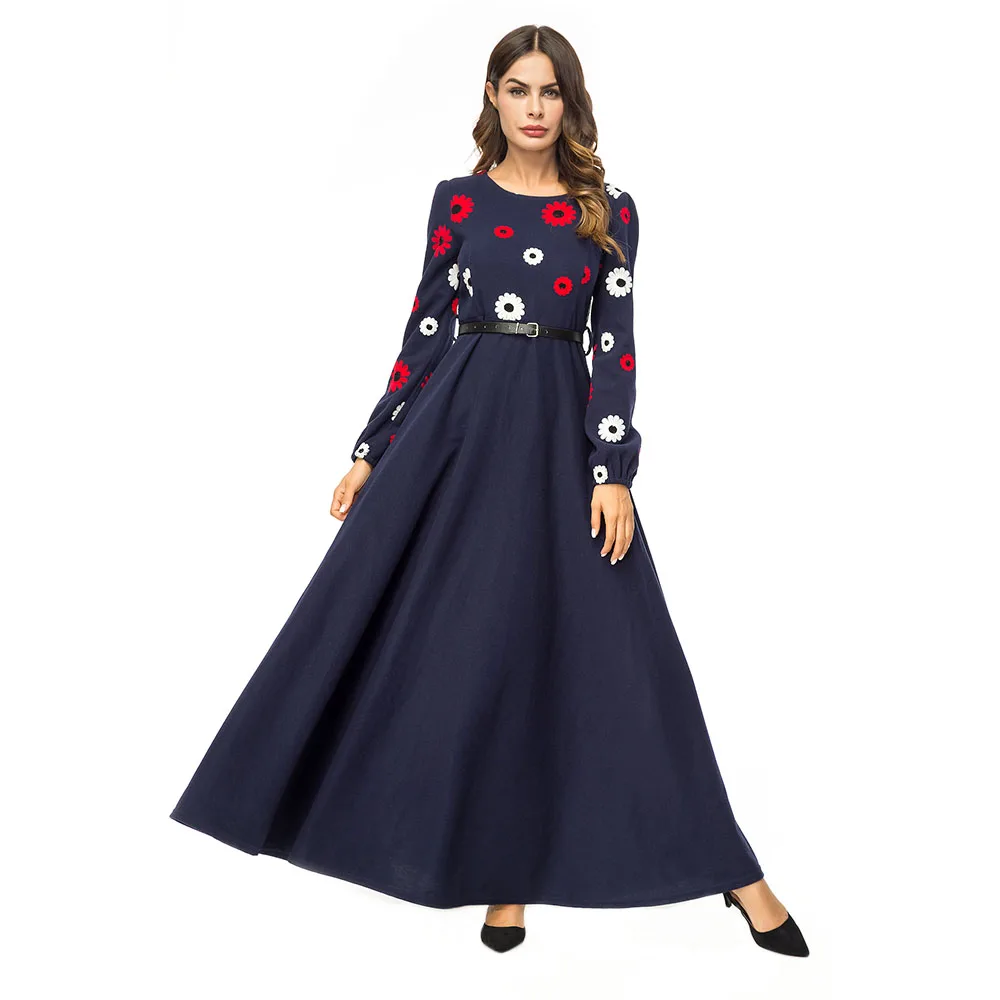 woolen party dress for ladies