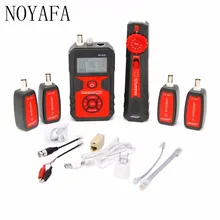 NF-858 кабельный локатор портативный провод трекер кабельный тестер Finder для тестирования сетевого кабеля RJ11 RJ45 BNC Кабельная линия