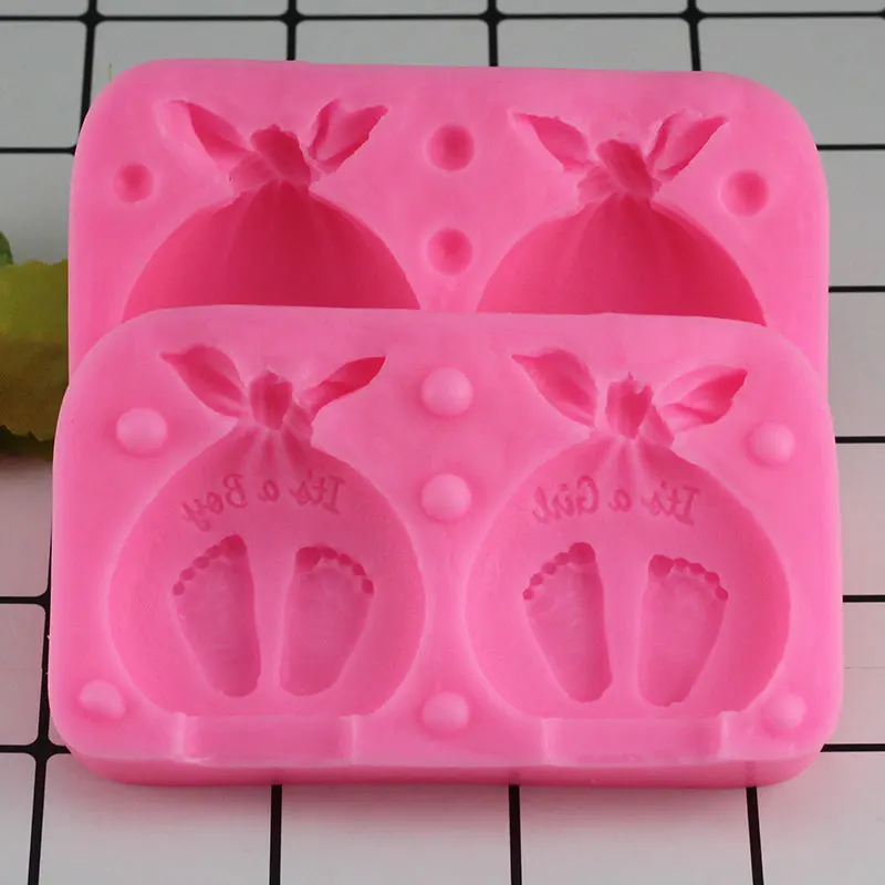 Mujiang 3D Детские подарочные пакеты свечи силиконовые формы для мыла Детские вечерние инструменты для украшения тортов из мастики шоколадные конфеты формы для мастики