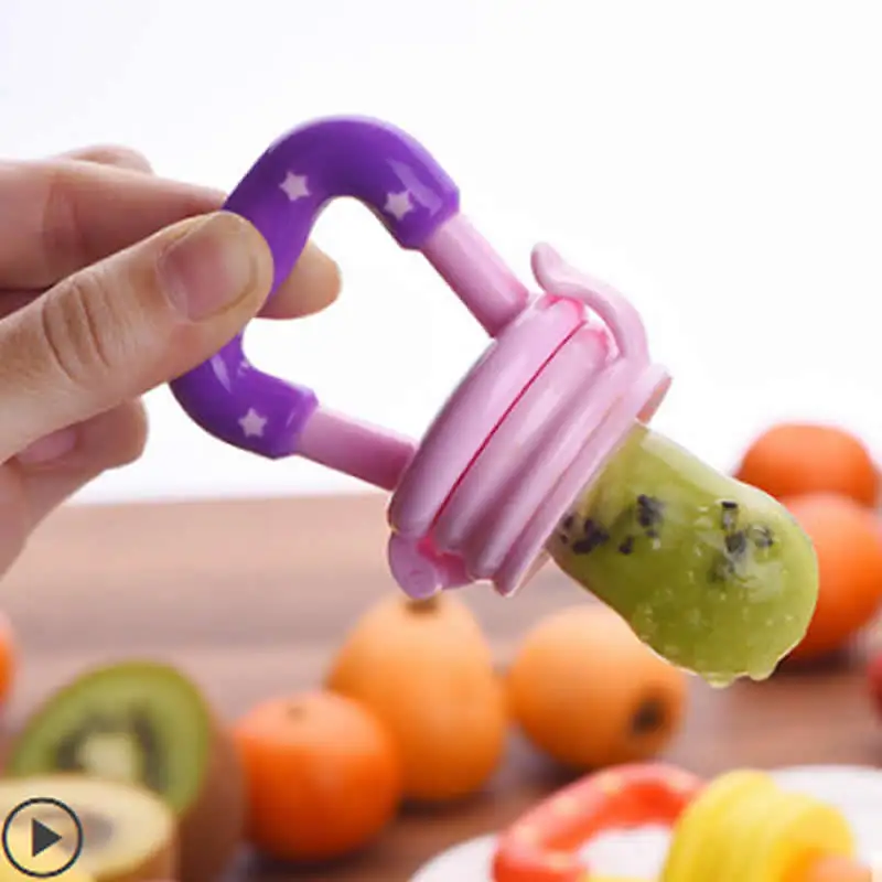 Baby teethers Fresh Food Nibbler Feeder teether Newborn Safety Feeding Nipple Mesh Bag Chew Fruits Vegetables Soother feeders