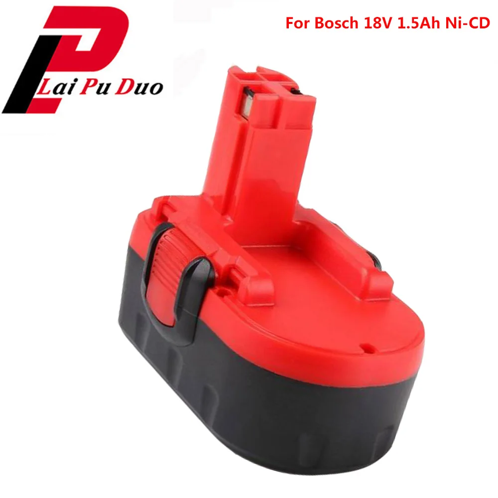 Для Bosch 1.5Ah 18 V Ni-CD запасная батарея электроинструмента: 2607335560, 18VE-2, 2607335278,13618, 2607335680,32618-RT BAT025, 1659 K