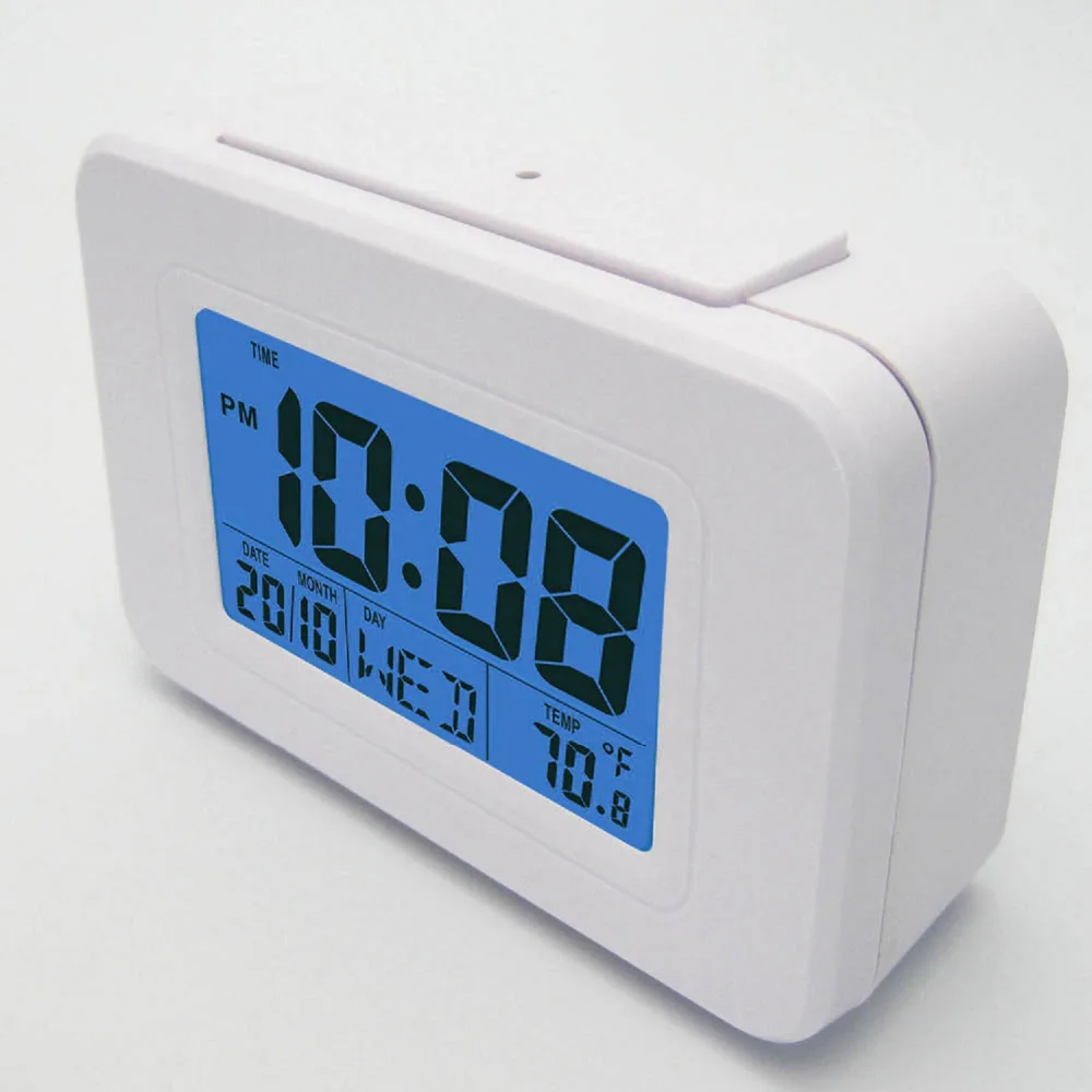 

DYKIE Digital Backlight LCD Alarm Clock Digital Indoor Outdoor temperature Wireless Weather Station