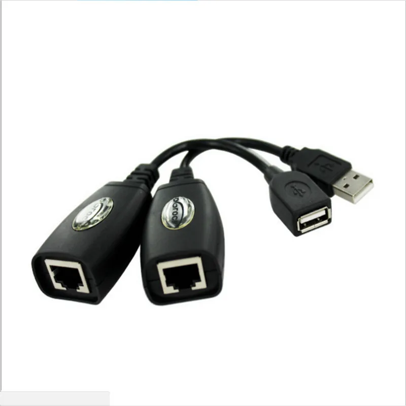 

USB to RJ45 extension cable USB signal amplifier Connect to RJ45 interface with network cable m26