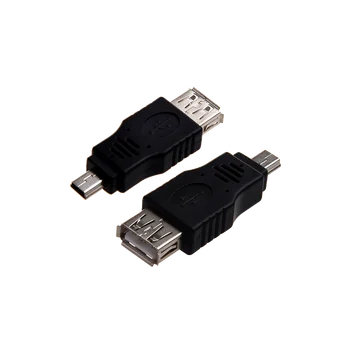 

50pcs MINI USB 5-PIN MALE TO USB A-FEMALE ADAPTER