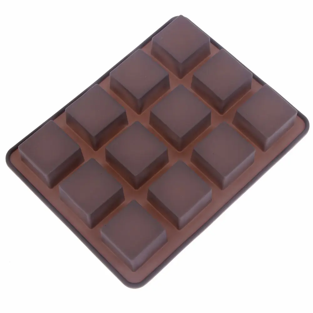 Бар квадратное мыло силиконовая форма DIY набор для выпечки с шоколадом торт ручной работы инструмент формы силиконовые формы 3D силиконовые формы для шоколада