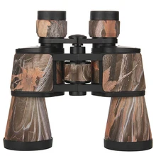 Ручной 10x50 Камуфляжный бинокль HD Водонепроницаемый Lll Ночное видение Широкий формат BAK4 бинокулярный Открытый Отдых на природе Охота телескоп