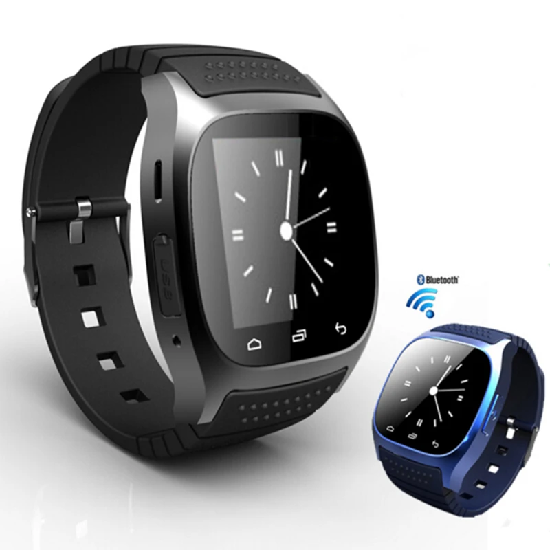 Bluetooth font b Smart b font font b Watch b font Smartwatch M16 MTK Handsfree Digital Bluetooth font b Smart b font font b Watch b font Smartwatch M16 MTK Handsfree Digital