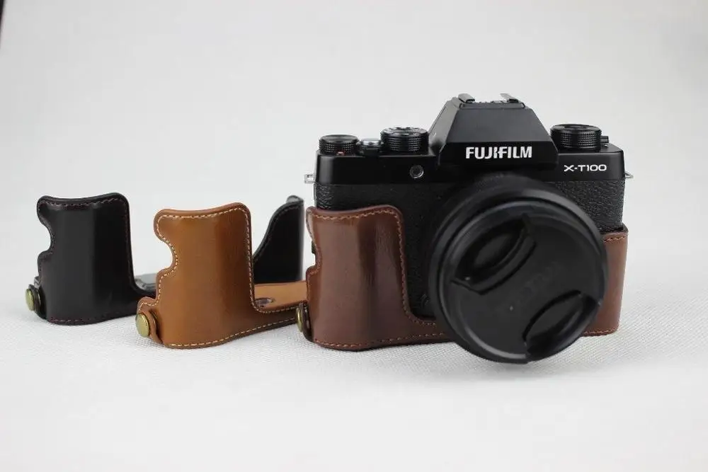 Чехол для фотоаппарата FUJIFILM из искусственной кожи XT100 | Электроника