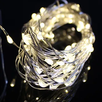 

YIYANG 4M Copper Wire LED String light Waterproof Battery Power Strip Holiday Decor Lamparas lamp Fairy Wedding Party Christmas