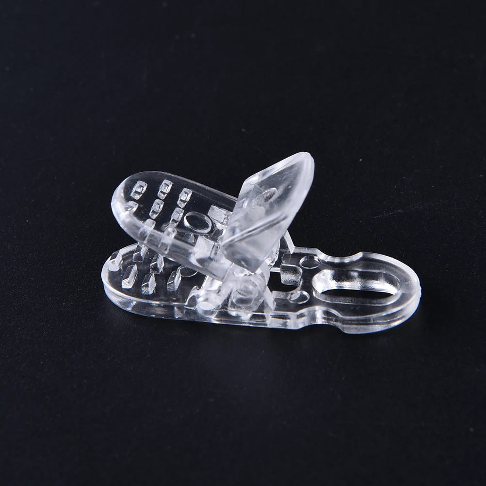 

1pc Hearing Aid from Falling Transparent ABS Clamp for BTE Hearing Aids Clip Clamp Replacement Prevent