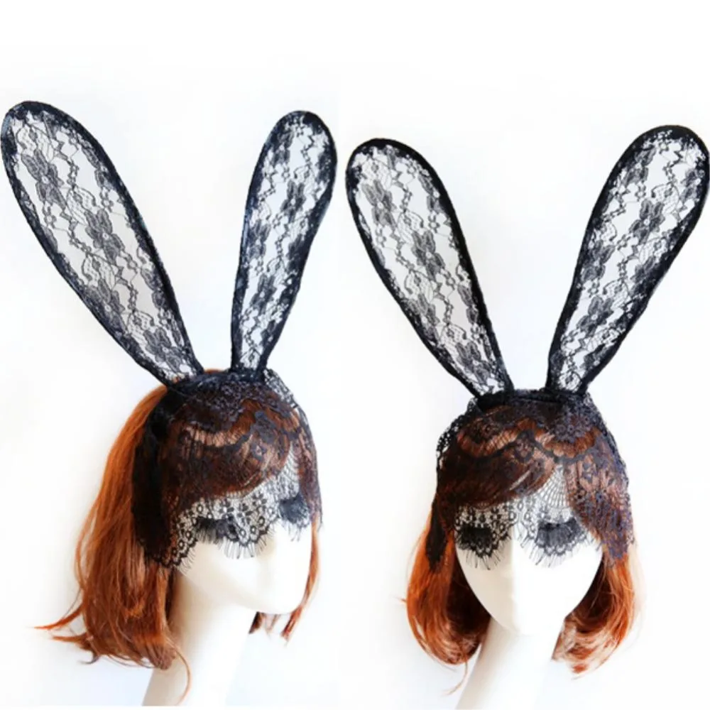 Popular Lace Bunny Mask Buy Cheap Lace Bunny Mask Lots From China Lace