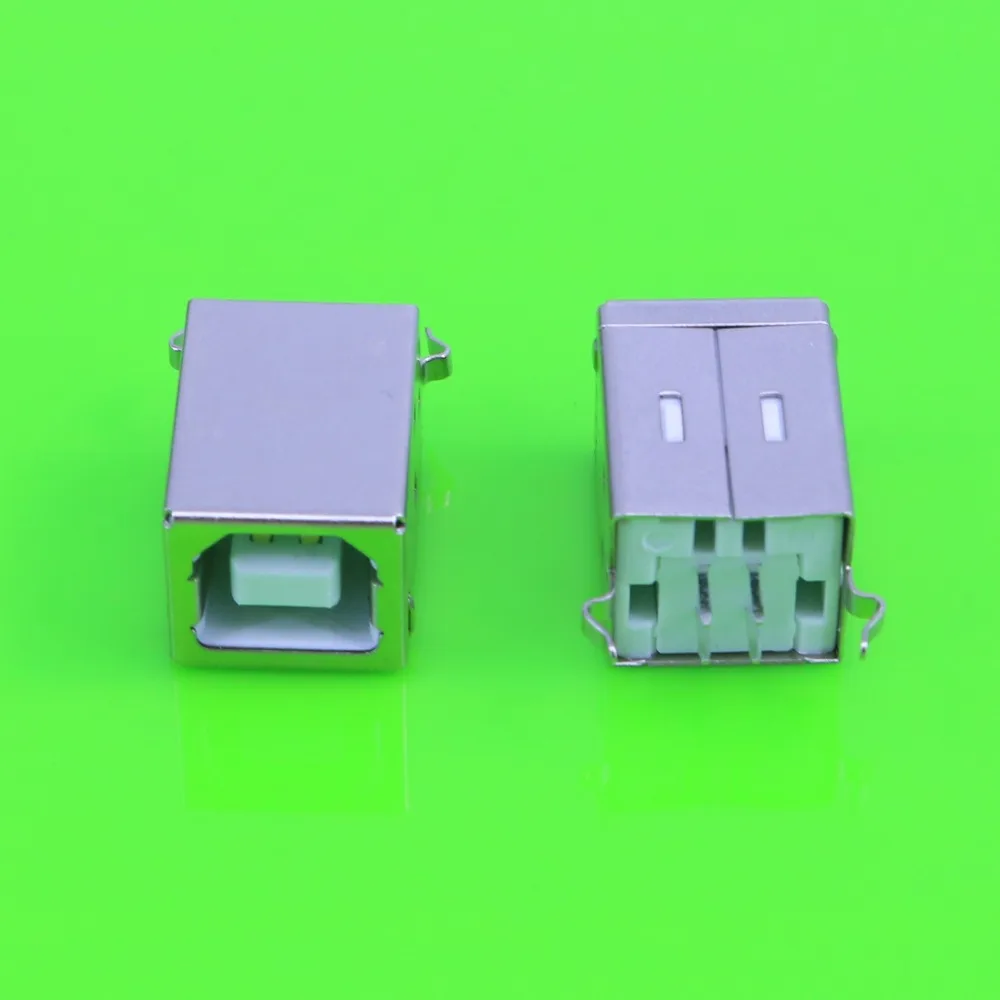 YuXi 180 градусов Usb Разъем B Тип 4Pin вертикальный USB разъем для принтера квадратной