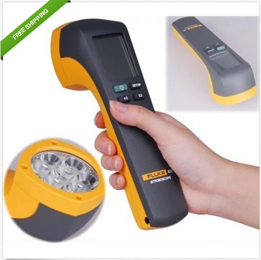 FLUKE 8202 Digital Stroboscope,LED strobe flashing frequency measure