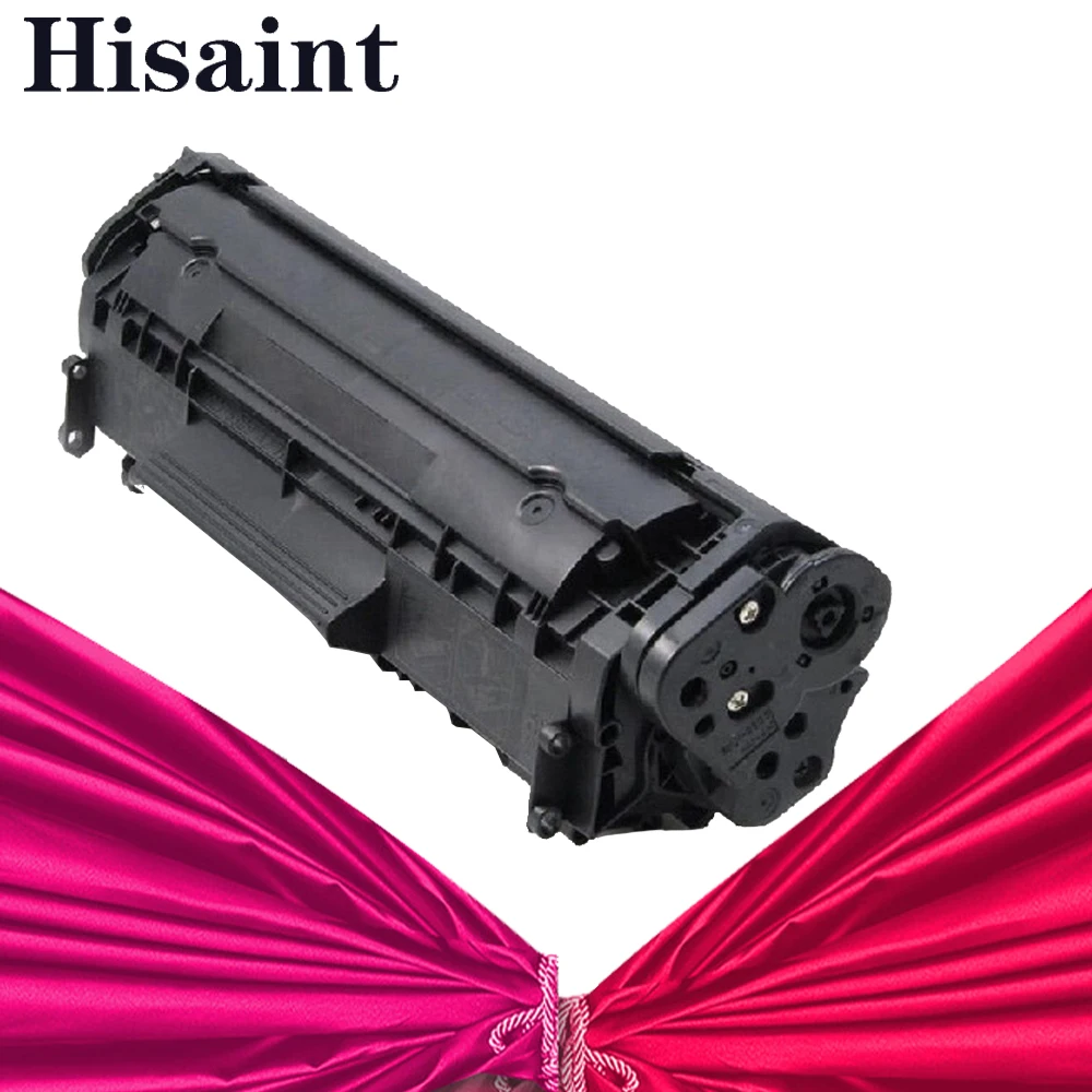 

2017 Hot Hisaint 1pk for HP 2612 Q2612A 12a Toner Cartridge 1018 1020 3015 3020 3030 Printer for hp q2612a Printer cartridge