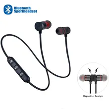 Спортивные беспроводные Bluetooth наушники XT6 гарнитура Handsfree Neckband магнитные наушники Мини i7 музыкальный наушник PK наушники XT 11