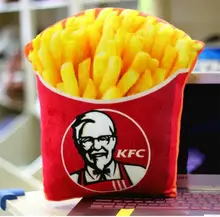 comfort football red CHILD NOVELTY BIRTHDAY GIFT FRENCH FRIES FOOD PILLOW fox horse kids KIDS PILLOWS