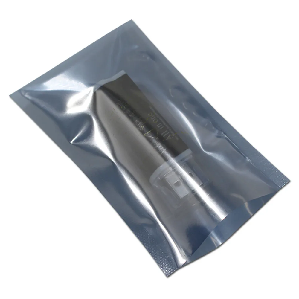 400Pcs/ Lot 6x9cm ESD Anti-static Bag Clear Shield Bags Open Top Poly Plastic Package Electronic Accessories Storage Pouches | Дом и сад