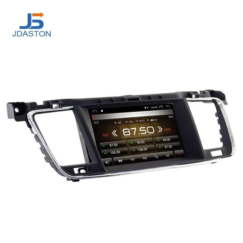 JDASTON Android 10,0 автомобильный dvd-плеер для PEUGEOT 508 2011 2012 2013- gps навигация 1 Din Автомобильный Радио Мультимедиа Стерео