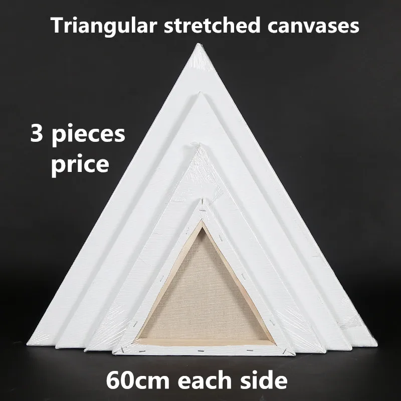 60 см размер художника треугольной формы растягивается холст 3 шт цена