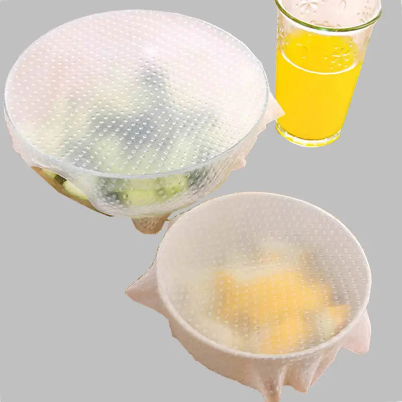 Silicone Bowl Cover Elastic Suction Lid-Bowl for Cooking Food Vegetables Storage | Дом и сад