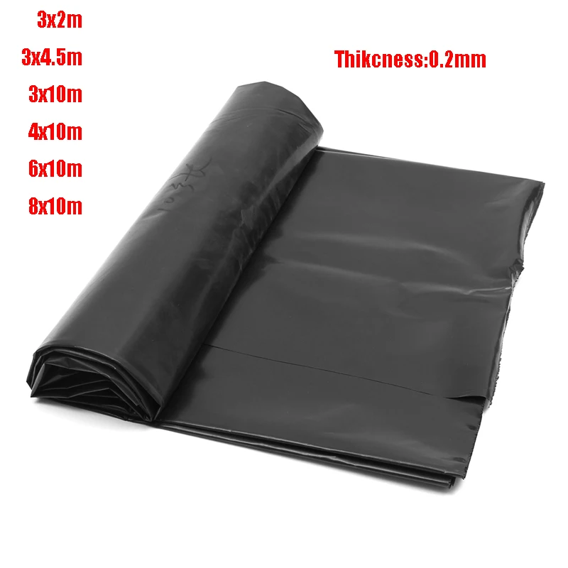 

0.2mm Top Quality Fish Pond Liner Garden Pools Reinforced HDPE Heavy Duty Professional Landscaping Pool Waterproof Liner Cloth