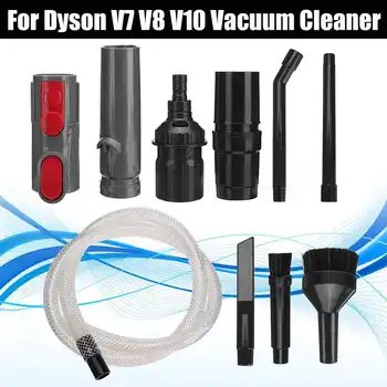 

1set 10pcs Accessory Kit Replacement Brushes for Dyson V7 V8 V10 Vacuum Cleaner Parts for Conta D6 V5 Brushes Tools Attachment