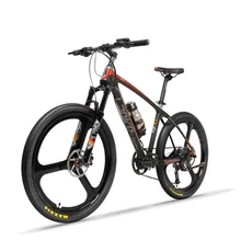 26 дюймов мощность для электрического велосипеда углеродное волокно горный электрический ebike внедорожный взрослый литиевый аккумулятор Мужской горный велосипед