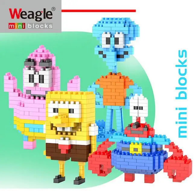 Wholesale Weagle Diamond Blocks Building Toys Spon...