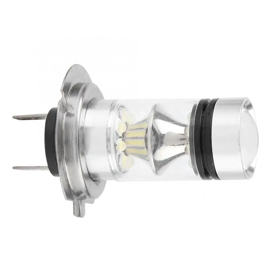 1 шт 100W H7 3030 20 светодиодов Противотуманные фары дневные фары лампы света DC 12 V-28 V 1600LM 360 градусов