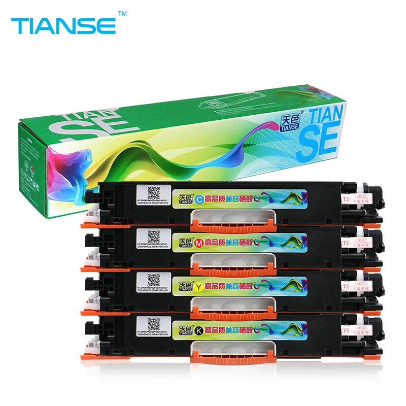 

One Set CE310A CE311A CE312A CE313A for HP126A Compatible Toner Cartridge For HP LaserJet Pro CP1025 1025nw M275mfp M175a M175nw