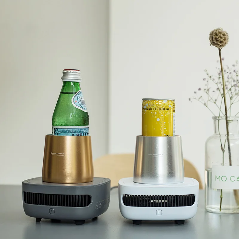 

Refrigeration Fast Cooling Creative Mini Desktop Refrigerator Gadget Beverage Cans Drink Cooler Fridge
