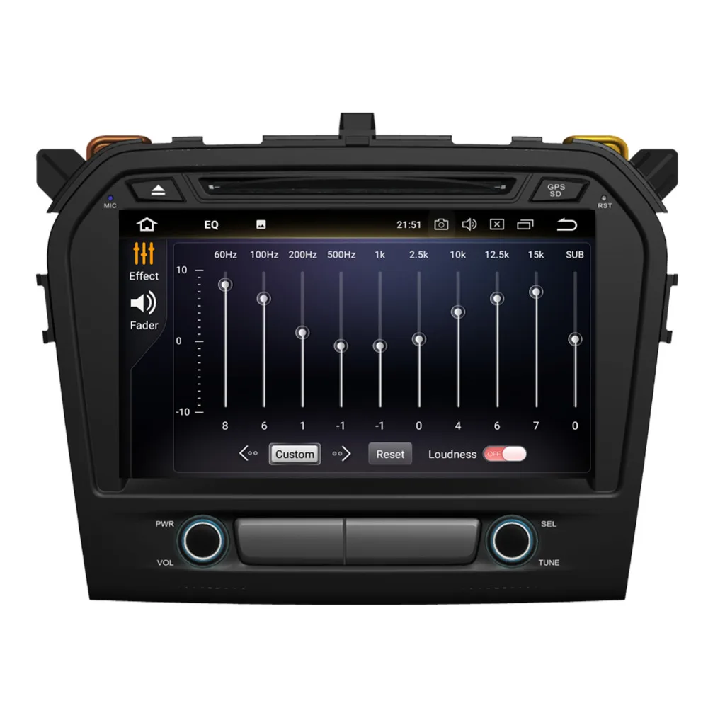 Cheap 9 Inch Android 9.0 Octa Core 4GB RAM Car Radio Stereo with Multimedia Player For Suzuki Grand Vitara 2015-2019Car GPS Navigation 8