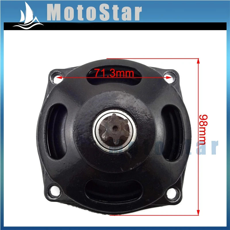 25H 6 Tooth Minimoto муфта барабан коробка передач для 2-тактного 47cc 49cc карманного