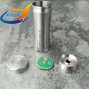 Аккумулятор YFTK 316ss из нержавеющей стали механический мод для mech Stratum zero 18650/20700/21700
