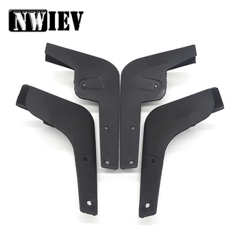 

NWIEV 4pcs Car Front Rear Mudguards For 2007 2008 2009 2010 2011 Nissan Tiida Versa C11 Latio 2012 Hatchback Mudflap Accessories