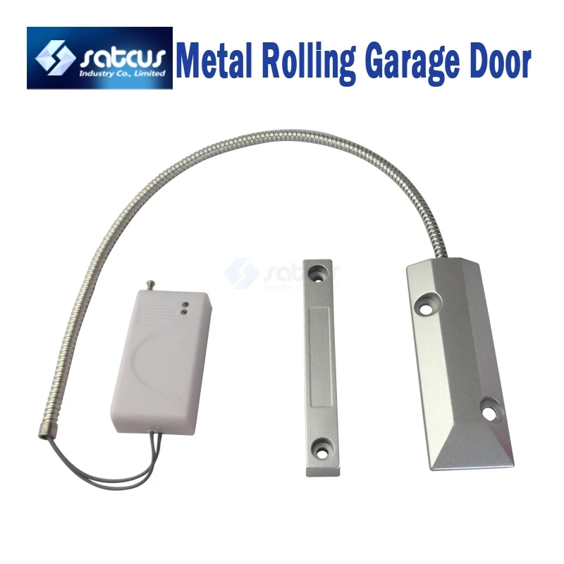 Wireless Metal Rolling Shutter Gates Garage Door Sensor For GSM/PSTN