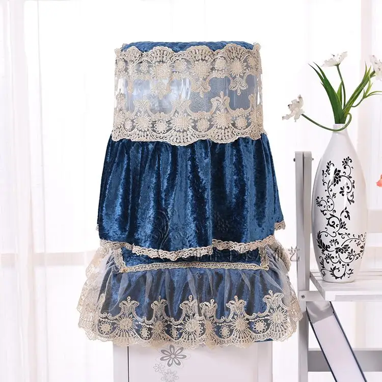 

Water dispenser covers Drinking fountain machine Dust jacket protector Korean lace fabric Dustproof buket cloth protection