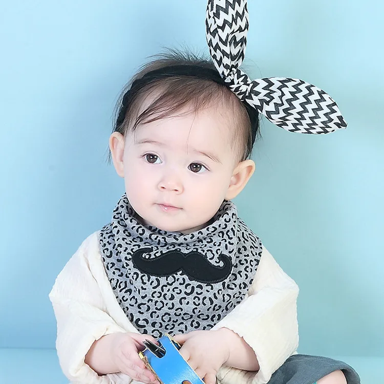 

Baby Bibs Bandana Cotton Double Layers Drool Bib Child Boys Girls Triangle Bibs Bandana Infant Towel Newborn Scarf