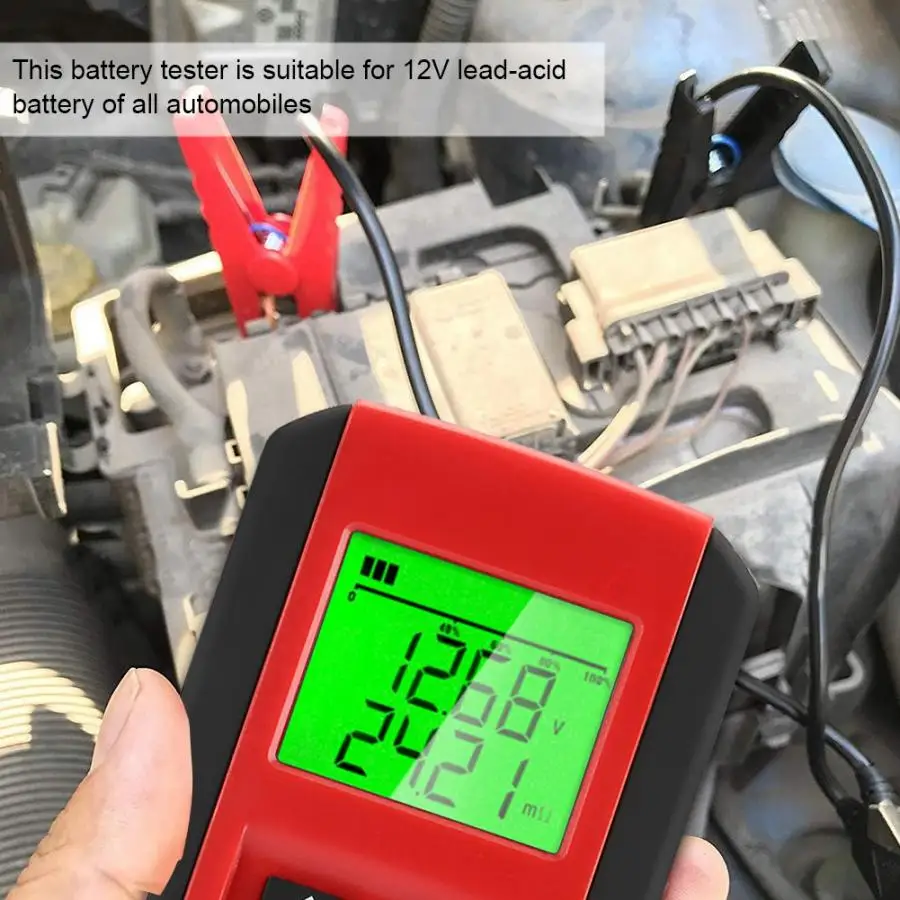 

car battery 12V Automotive Display Digital Battery Tester Analyzer Car Battery Load Test auto battery tester