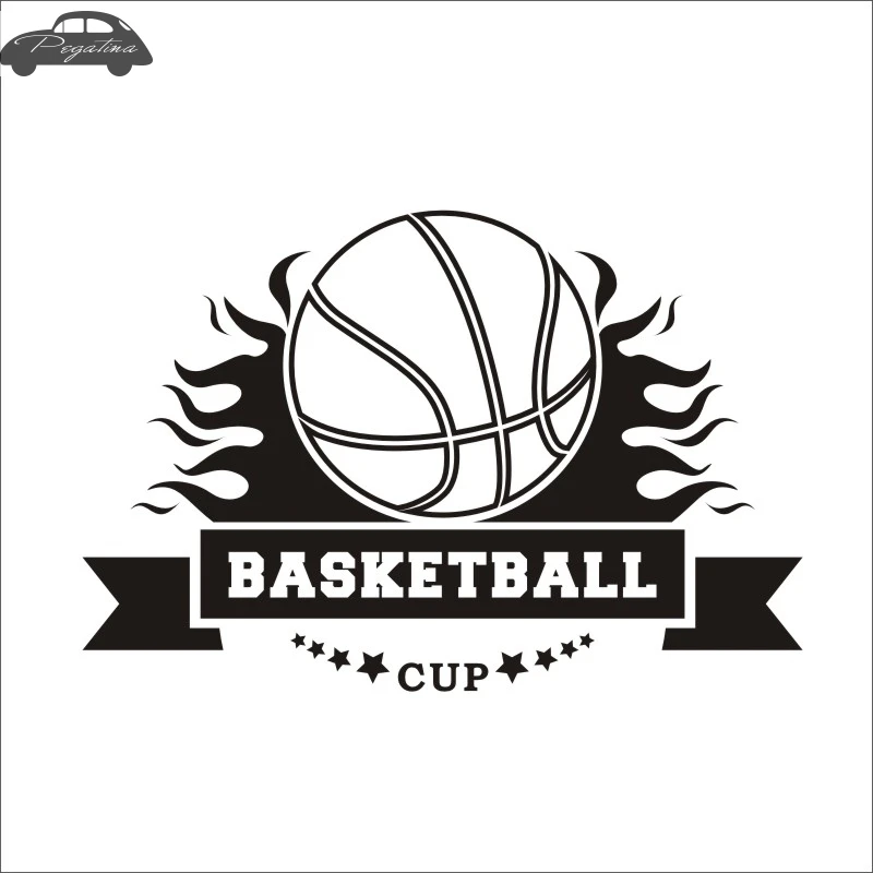 Basketball Sticker Sports Car Decal Helmets Kids Room Posters Vinyl Wall Decals Football Sticker