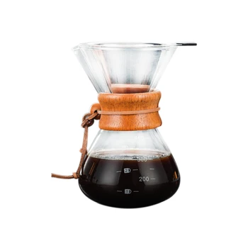 

HOT-Classic Series, Pour-over Glass Coffeemaker, 3-cup.All of the coffeemakers are measured using 5 oz.