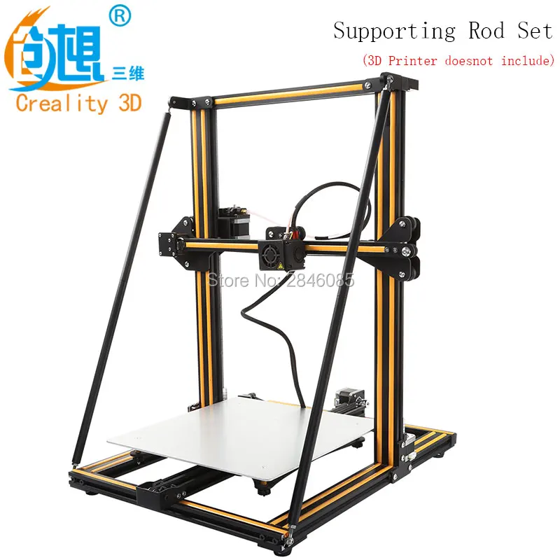 CREALITY 3D Printer Upgrade Parts Supporting Rod Set Two Size Choose for Creality 3D CR-10 CR-10S CR-10 S53D Printer CREALITY 3D Printer Upgrade Parts Supporting Rod Set Two Size Choose for Creality 3D CR-10 CR-10S CR-10 S53D Printer