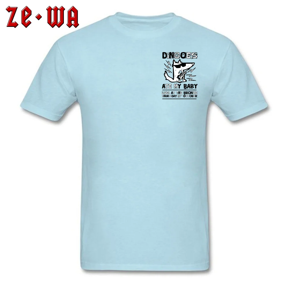 Dingoes Ate My Baby 1563 Crewneck T-Shirt Summer T Shirt Short Sleeve Hot Sale All Cotton Custom Sweatshirts Printed On Male Dingoes Ate My Baby 1563 Chest light