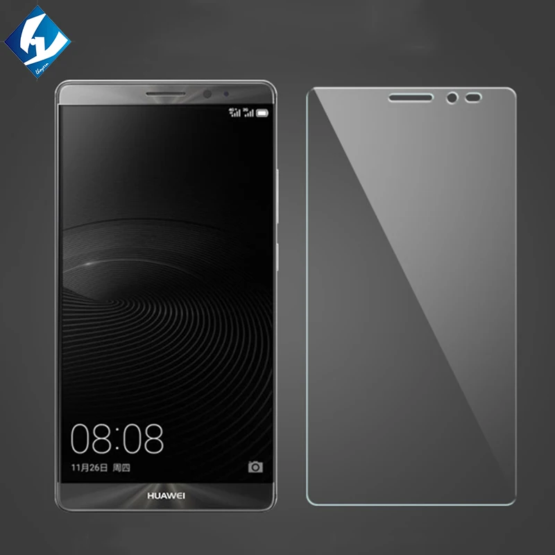 2pcs /lot Premium Tempered glass film For Huawei Mate 8 mate8  6.0" glass screen protector Original Lhoyern Brand High quality
